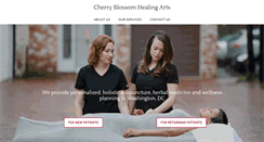 Desktop Screenshot of cherryblossomhealingarts.com